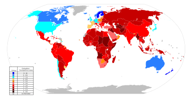 The perception of Corruption throughout the world