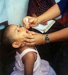 Polio drops