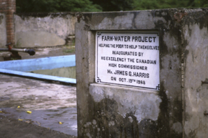 The well and farm water project
